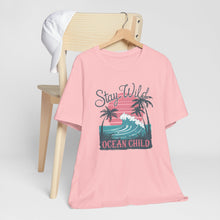 Load image into Gallery viewer, Stay Wild Ocean Child Tee Shirt For Beach Lovers