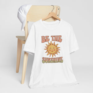 Be The Sunshine Vintage Sun Positive Vibe Tee Shirt