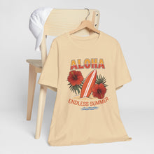 Load image into Gallery viewer, Aloha Endless Summer Surfboard Tee Shirt