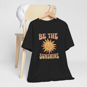 Be The Sunshine Vintage Sun Positive Vibe Tee Shirt