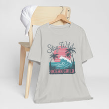 Load image into Gallery viewer, Stay Wild Ocean Child Tee Shirt For Beach Lovers