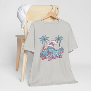 Enjoy The Waves Beach Lovers Tee Shirt