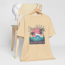 Load image into Gallery viewer, Stay Wild Ocean Child Tee Shirt For Beach Lovers