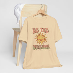 Be The Sunshine Vintage Sun Positive Vibe Tee Shirt