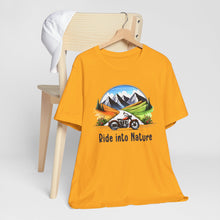 Load image into Gallery viewer, Ride Into Nature Tee Shirt For Motorcycle Lovers