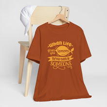 Load image into Gallery viewer, When Life Gives You Lemons Throw Them At Someone - Funny Quote Tee Shirt