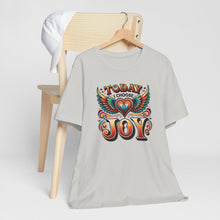 Load image into Gallery viewer, Today I Choose Joy Flying Heart Tee Shirt