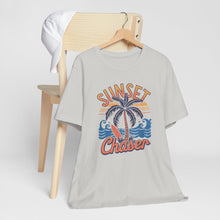 Load image into Gallery viewer, Sunset Chaser Short Sleeve Summer Surfing Tee Shirt