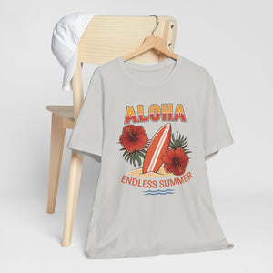 Aloha Endless Summer Surfboard Tee Shirt