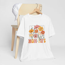 Load image into Gallery viewer, Mom Life Soft Floral Tee Shirt