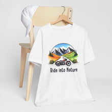 Load image into Gallery viewer, Ride Into Nature Tee Shirt For Motorcycle Lovers