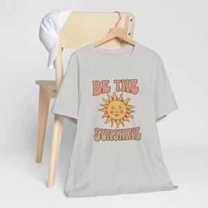 Be The Sunshine Vintage Sun Positive Vibe Tee Shirt