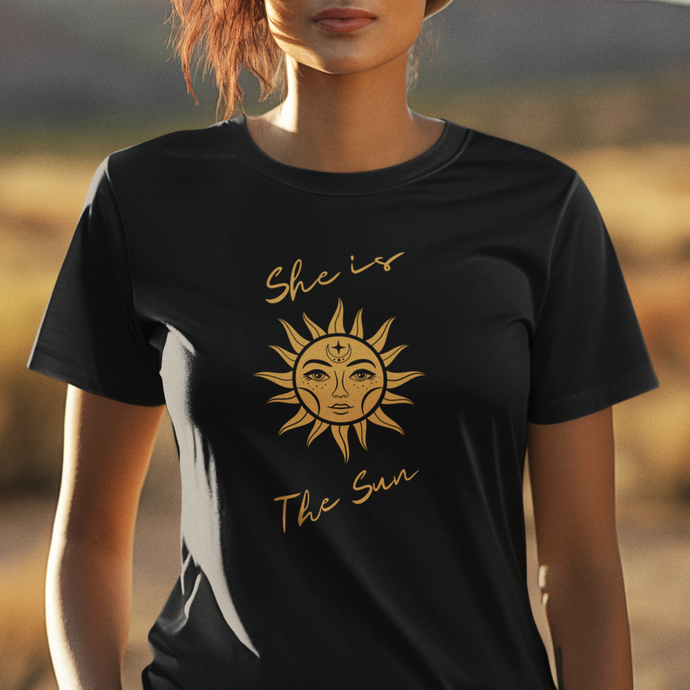 She Is The Sun Positive Vibe Sundaze Tee Shirt