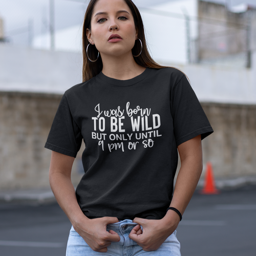 Funny Born To Be Wild Spirit Unisex Tee - 'Born to Be Wild Tee